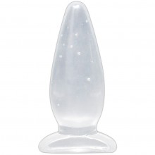 Crystal Clear Medium анальная пробка прозрачная, бренд Orion, из материала ПВХ, длина 11.5 см.