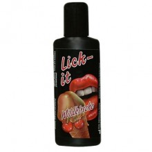 Lick It «Вишня» съедобная смазка + массаж 3 в 1, объем 50 мл, 6205990000, бренд Orion, 50 мл., со скидкой