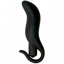 «Black Velvet Vibe» анальная вибровтулка, длина 13 см.