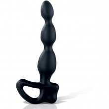 Аксессуар для анальной электростимуляции Mystim «Big Bend-It», цвет черный, MY46465, длина 22 см.