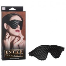 California Exotic «Entice Blackout Eyemask» закрытая маска на глаза, бренд California Exotic Novelties, длина 21.5 см.