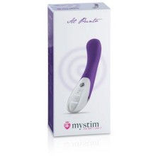 Фиолетовый вибратор Mystim «Al Punto», для точки G премиум качества, MY46821, бренд Mystim GmbH, длина 25 см.
