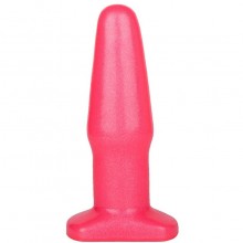 Гелевая анальная пробка с ограничителем, Биоклон 435200ru, бренд LoveToy А-Полимер, из материала ПВХ, цвет Розовый, длина 14 см.