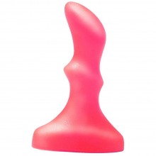 Гелевый анальный плаг, цвет розовый, Биоклон 436200ru, бренд LoveToy А-Полимер, из материала ПВХ, длина 10 см.