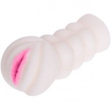 Ручной мастурбатор-вагина, Baile BM-009152N, из материала TPE, цвет Телесный, длина 15 см., со скидкой