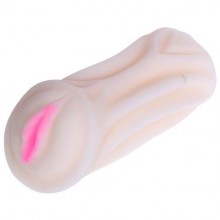 Мужской ручной мастурбатор-вагина, Baile BM-009157N, из материала TPE, длина 13.5 см., со скидкой