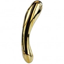 Baile «Honoradble Gold» премиум-вибратор покрытый золотом 24 карата, BI-014126, цвет Золотой, длина 12 см.