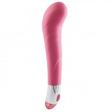 Интимный вибратор для женщин Mae B «Lovely Vibes G-spot Pink» 10614LV, из материала Силикон, длина 20 см., со скидкой