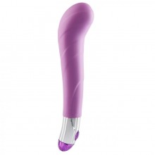 Женский вибратор для G-точки Mae B  «Lovely Vibes G-spot Purple» 10615LV, из материала Силикон, цвет Розовый, длина 20 см.