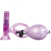 «PussyPump Purple» клиторальный стимулятор с вибрацией, Toy Joy 9227TJ, цвет Фиолетовый, со скидкой