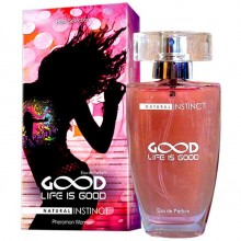 Женская парфюмерная вода «Life is Good» Natural Instinct Best Selection, объем 50 мл, бренд Парфюм Престиж, цвет Розовый, 50 мл.