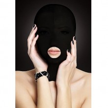Маска на лицо «Submission Black», цвет черный, Ouch SH-OU035BLK, бренд Shots Media, из материала Полиэстер, длина 40 см., со скидкой