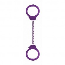 Наручники из крепкого пластика «Pleasure Legcuffs Purple», Shots Media SH-OU008PUR, цвет Фиолетовый