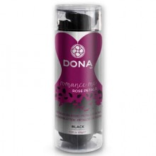 Декоративные лепестки Dona «Rose Petals Black», цвет черный, со скидкой