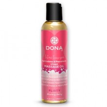 Массажное масло DONA Scented Massage Oil Flirty Aroma: Blushing Berry 125 мл, 125 мл.