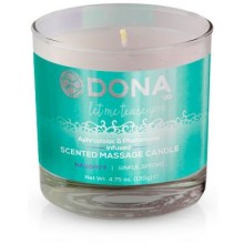 Массажная свеча DONA Scented Massage Candle Naughty Aroma: Sinful Spring 135 г, длина 75 см.