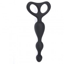 Анальный стимулятор-елочка «Anal Anchor», цвет черный, Toyz4lovers T4L-700923, длина 6.5 см., со скидкой
