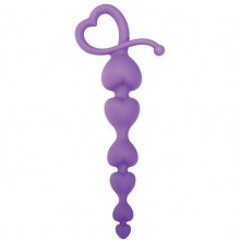 Анальный стимулятор-елочка «Hearty Anal Wand», цвет фиолетовый, Toyz4lovers T4L-700925, из материала Силикон, цвет Сиреневый