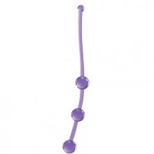 Анальный стимулятор-шарики «Jammy Jelly Anal 3 Beads», цвет фиолетовый, Toyz4lovers T4L-700719, из материала ПВХ, длина 15.5 см.