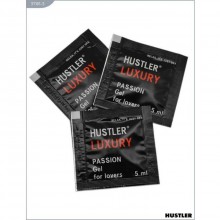 Гель-смазка «Hustler Luxury» классическая, объем 5 мл, одноразовый пробник, 37101-5, бренд Hustler Toys, из материала Водная основа, 5 мл.