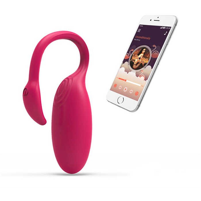 Беспроводной вибратор «Smart Flamingo» для G-точки, цвет розовый, Magic Motion 861098, видео, 73183 - купить в СексФист