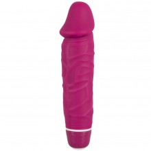 Небольшой женский вибратор-реалистик «Vibra Lotus», цвет розовый, You 2 Toys 5828670000, коллекция You2Toys, длина 15.5 см.