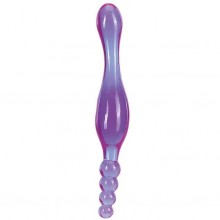 Двухсторонний анальный стимулятор «Smoothy Prober», длина 20 см, бренд Gopaldas, из материала ПВХ, цвет Фиолетовый, длина 20 см.
