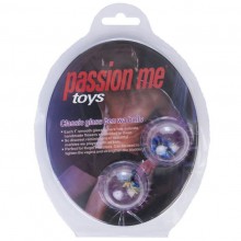 Стеклянные вагинальные шарики «Passion One», LoveToy G01-5, бренд Биоклон, цвет Прозрачный, диаметр 2.5 см.