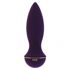 Маленький интимный вибратор для женщин «Vive Zesiro Purple» цвет черный, Shots Media SH-VIVE003PUR, длина 14.5 см.