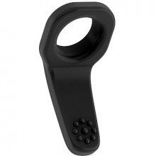 «SONO №7» мужское эрекционное кольцо, цвет черный, Shots Media SH-SON007BLK, длина 6 см.
