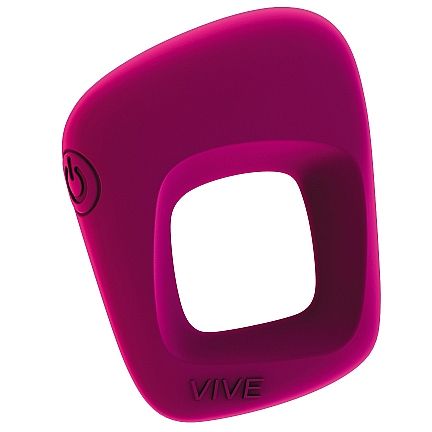 Вибрирующее кольцо на член «Vive Senca Pink», Shots Media SH-VIVE001PNK, из материала Силикон, диаметр 3 см.