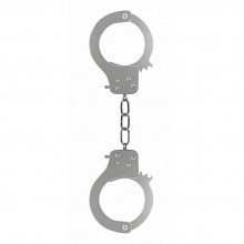 Наручники OUCH «Prison Handcuffs Metal», Shots Media SH-OU005MET, из материала Металл, длина 26 см.