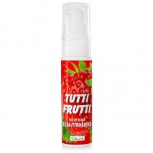 Ароматизированный гель для секса «Tutti-Frutti Oralove Земляника», объем 30 мл, Биоритм 30002, 30 мл.