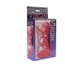 Вагина-девственница с вибрацией «The Virgin Vagina», цвет розовый, Gopaldas 9941 ACHBX GP, из материала ПВХ, длина 20 см.