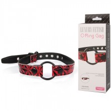 BDSM кляп-кольцо «O Ring gag», цвет красный, EK-3108, бренд Aphrodisia, из материала ПВХ