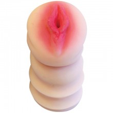 Ручной мужской мастурбатор-вагина, длина 11 см, EE-10187, бренд Bior Toys, из материала CyberSkin, длина 11 см.
