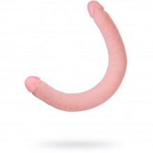 Двойной фаллоимитатор неоскин от компании Биоклон, цвет телесный, 057103, бренд LoveToy А-Полимер, длина 43 см.