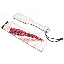 Шлепалка «Passionate Paddle» для БДСМ игр, цвет белый, EK-3107, бренд Aphrodisia, из материала ПВХ, со скидкой