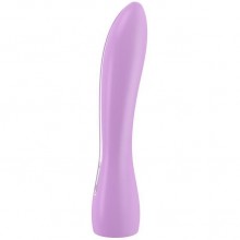 Интимный женский вибратор OVO «F4 Vibrator Pink White», цвет розовый, из материала Силикон, длина 21.5 см.