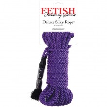 «Deluxe Silky Rope» веревка для фиксации, PipeDream 3865-12 PD, цвет Фиолетовый, 10 м.