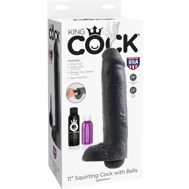 «Squirting Cock With Balls» фаллоимитатор реалистик с семяизвержением, 5605-23 PD, бренд PipeDream, длина 22.8 см.