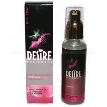 Женский любрикант с феромонами «Moisturizer Gel», объем 60 мл, Desire P-056, бренд Роспарфюм, 60 мл.