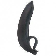 Стимулятор анальный «Anal Banana», цвет черный, длина 16 см, диаметр 2.8 см, «Sex Expert» SEM-55035, длина 16 см., со скидкой