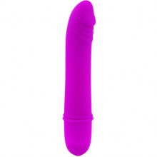 Классический вибратор для секса «Beck» из коллекции Pretty Love от Baile, цвет фиолетовый, BI-014194, длина 12 см.
