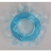 Эрекционное кольцо «Снежинка», 47200-1-MM, бренд White Label, из материала TPR, диаметр 1.7 см.