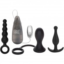 Анальный набор «His Prostate Training Kit», CalExotics SE-1987-30, цвет Черный, длина 12 см.