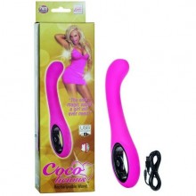 Женский вибратор для G-точки Coco Licious «Rechargeable Wand», цвет розовый, CalExotics SE-2933-45, бренд California Exotic Novelties