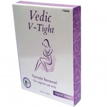 Вагинальные таблетки для сужения влагалища «Vedic-V-Tight», 1 штука, 861113, бренд Vedic V-Tight, длина 0.5 см.