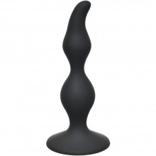 Анальная пробка «Curved Anal Plug Black», First Time, Lola Toys 4105-03Lola, бренд Lola Games, длина 12.5 см.