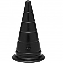 Анальная пробка серии TitanMen «Anal Stretcher 6' Plug», цвет черный, Doc Johnson 3202-05, длина 15.2 см.